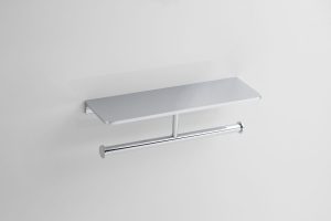 Double Paper Holer With Shelf