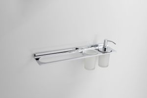 Napkin Ring With Tumbler Holder With Liquid Holder